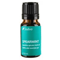 Ulei esential Spearmint, 10 ml, Sabio