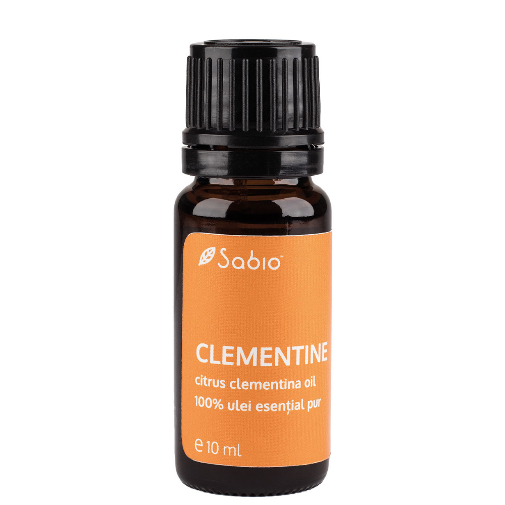 Ulei 100% pur esential Clementine, 10 ml, Sabio