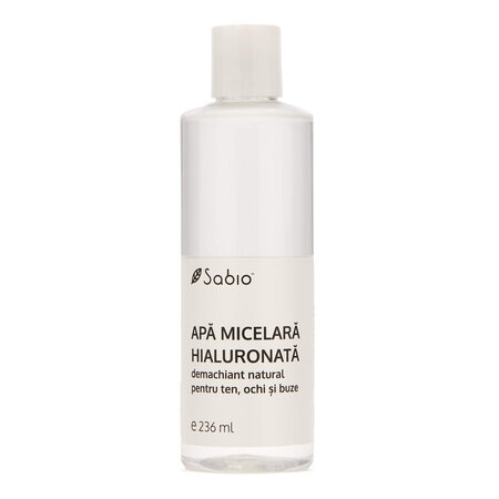 Apa micelara hialuronata, 236 ml, Sabio