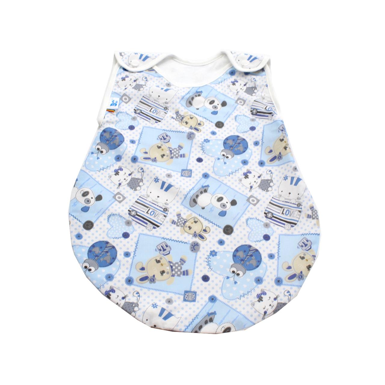 Sac de dormit, 3-6 luni, Iepuras bleu, Baltic Bebe