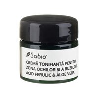 Crema tonifianta pentru zona ochilor si a buzelor, 15 ml, Sabio