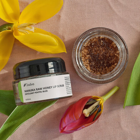 Exfoliant de buze Manuka, 30 ml, Sabio 817826
