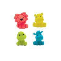 Set 4 jucarii de baie animalute, +10 luni, Ludi
