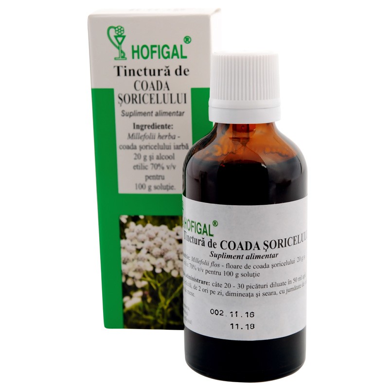 Tinctura de Coada Soricelului, 50ml, Hofigal