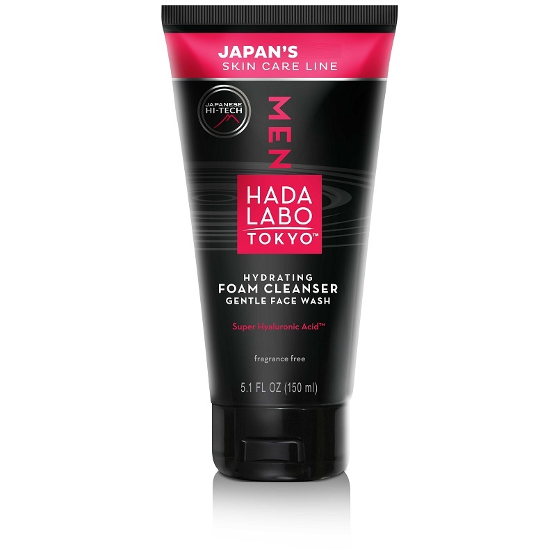 Spuma de curatare fata hidratanta pentru barbati, 150 ml, Hada Labo Tokio