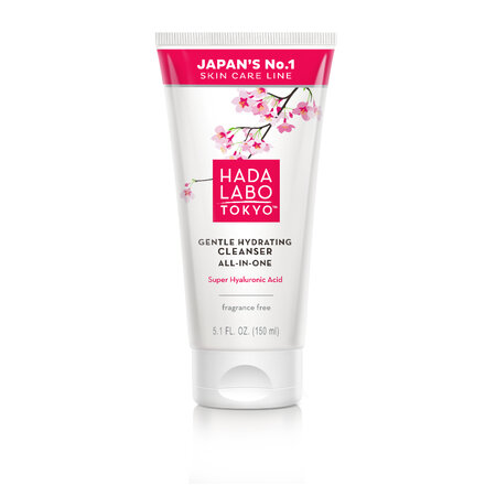 Lotiune hidratanta curatare fara parfum cu acid super hyaluronic, 150 ml, Hada Labo Tokyo