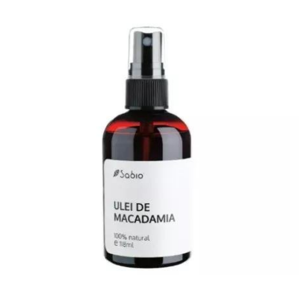 Ulei de macadamia, 118 ml, Sabio