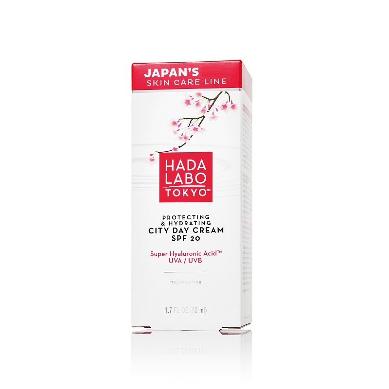 Crema protectoare si hidratanta City Day, SPF 20, 50 ml, Hada Labo Tokyo