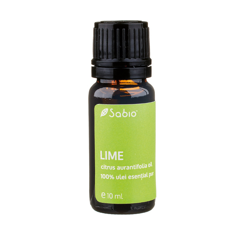 Ulei 100% pur esential Lime, 10 ml, Sabio