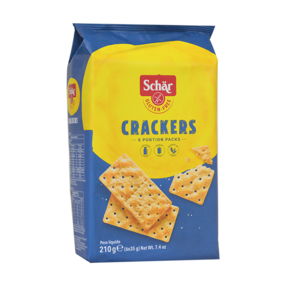 Biscuiti crackers fara gluten, 210 g, Schar