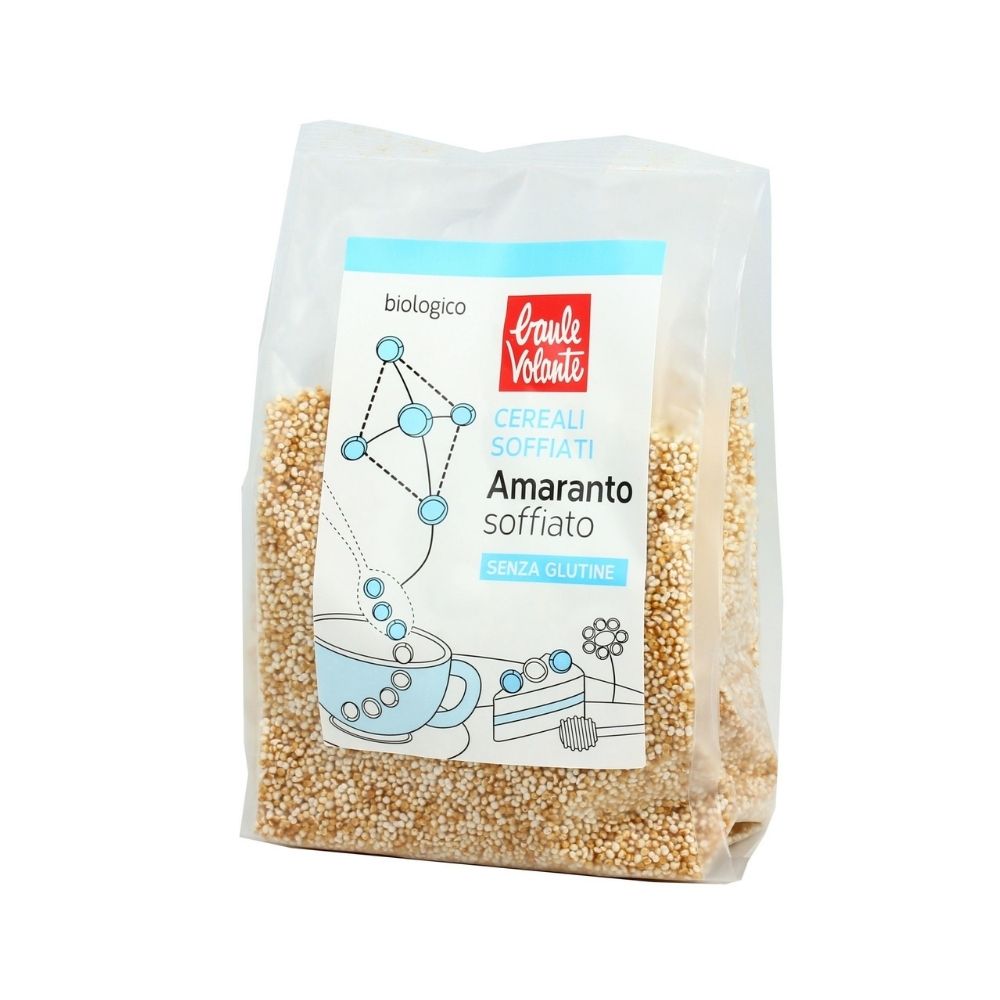 Amarant bio expandat fara gluten, 100 g, Baule Volante