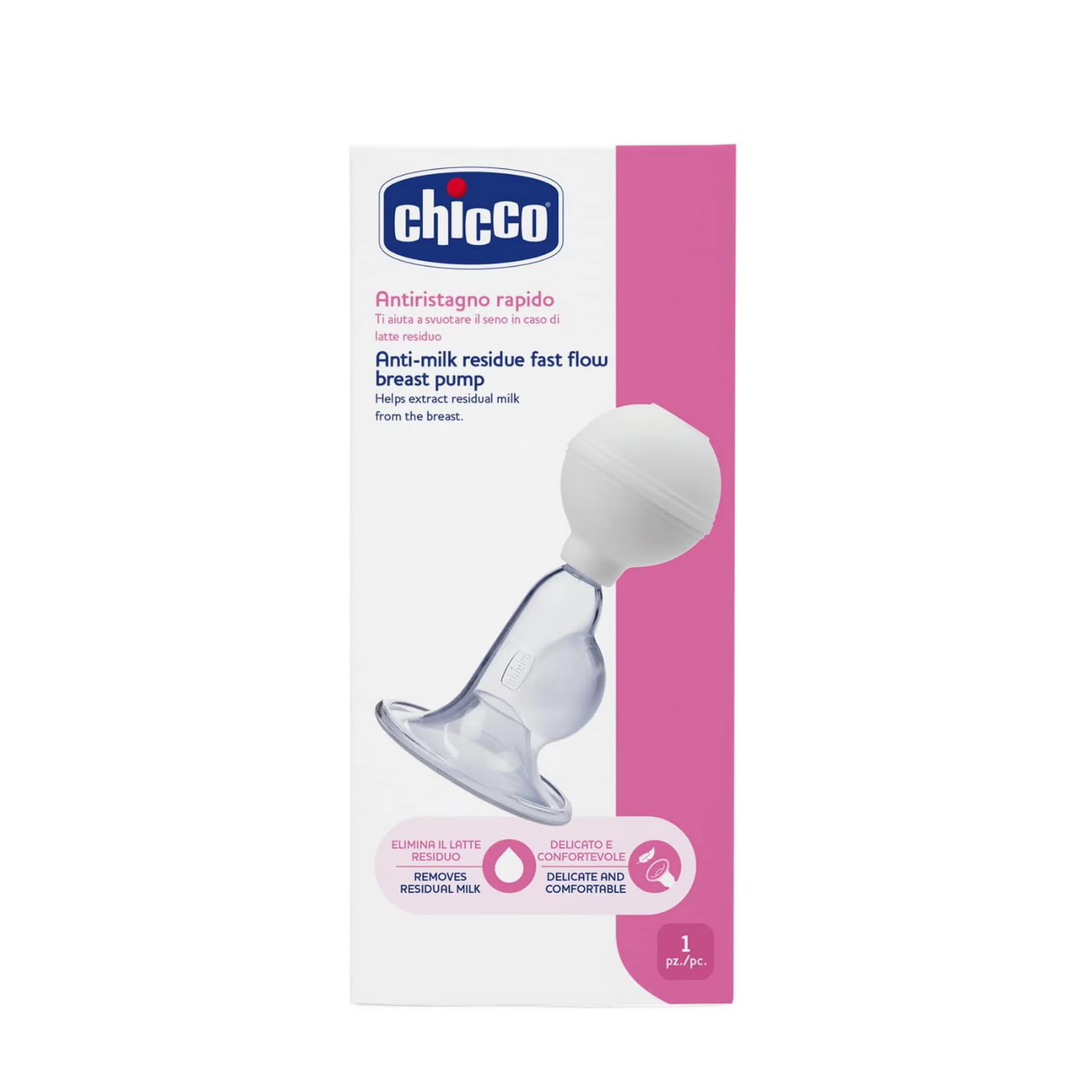 Pompa pentru san manuala, Chicco