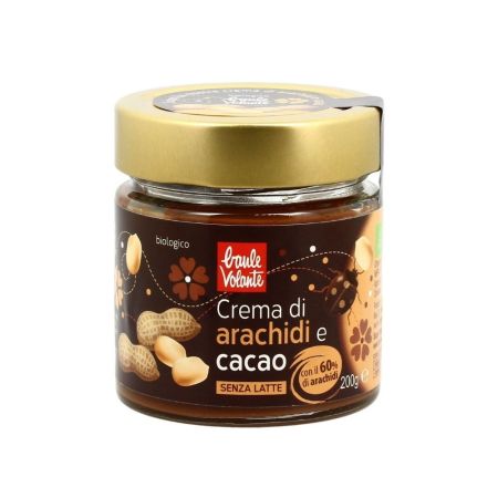 Crema bio de arahide si cacao fara gluten