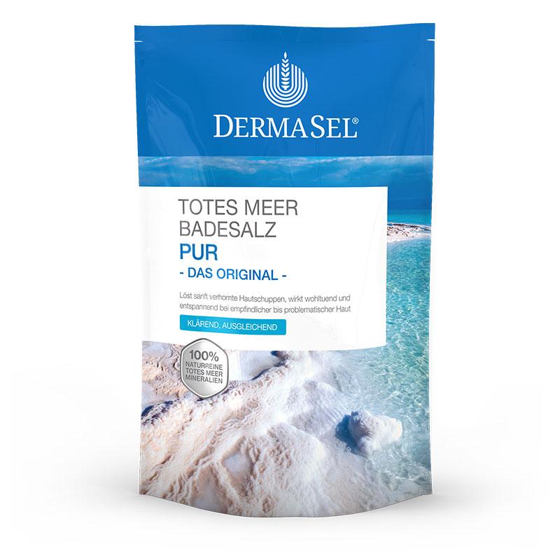 Sare de baie pura de la Marea Moarta, 500 g, DermaSel