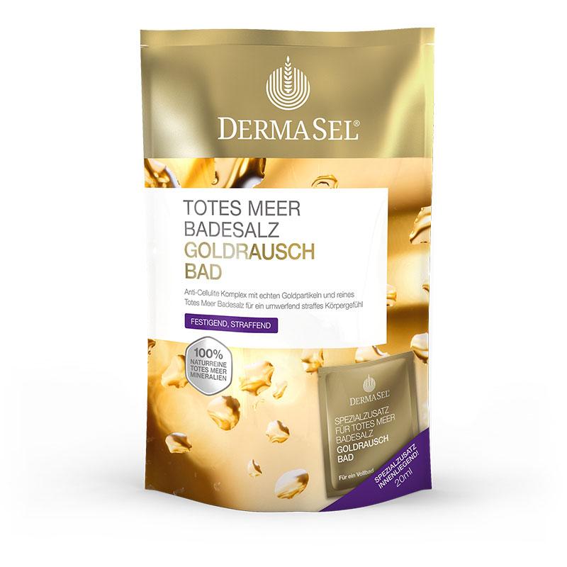 Sare de baie de la Marea Moarta, Goldrausch, 400 g,  DermaSel