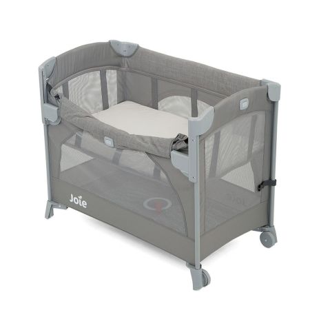 Patut pliabil pentru cosleeping Foggy Gray Kubbie