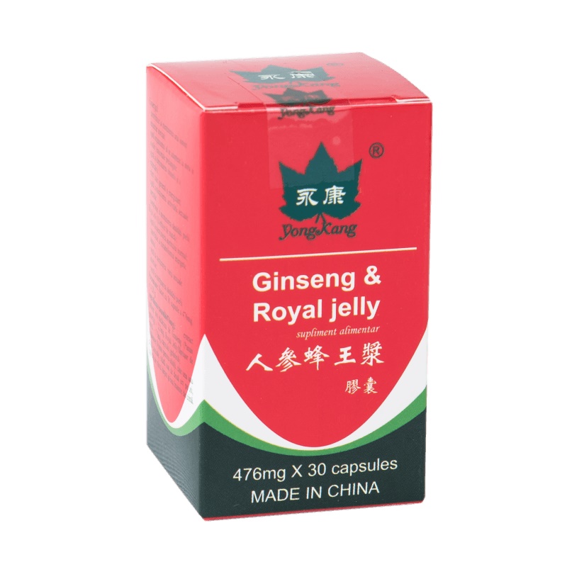 Ginseng + Royal Jelly, 30 capsule, Yongkang