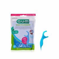 Ata dentara cu aroma de menta Easy Flossers, 90 bucati, Sunstar Gum
