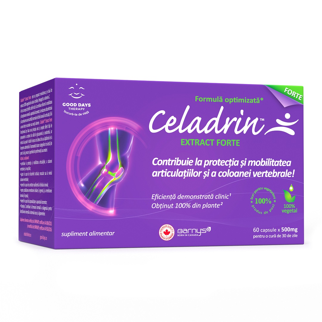 Celadrin Extract Forte, 500 mg, 60 capsule, Good Days Therapy