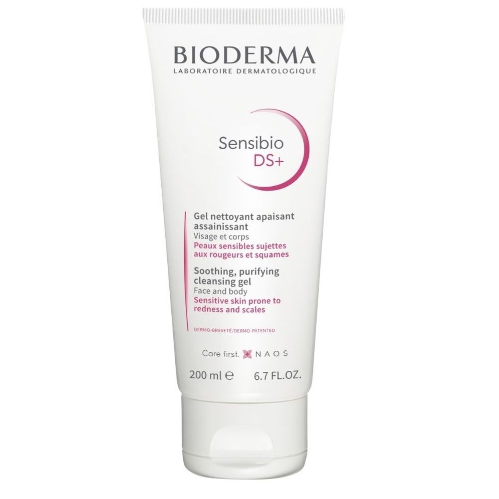 Gel spumant anti-roseata Sensibio DS+, 200 ml, Bioderma