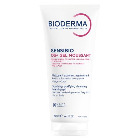 Gel spumant anti-roseata Sensibio DS+, 200 ml, Bioderma