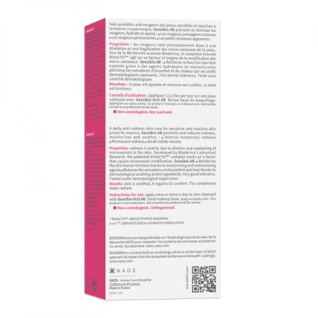 Crema anti-roseata Sensibio AR, 40 ml, Bioderma 485916