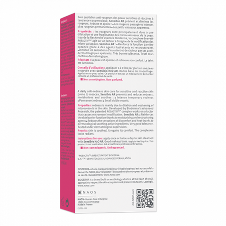 Crema anti-roseata Sensibio AR, 40 ml, Bioderma 485916