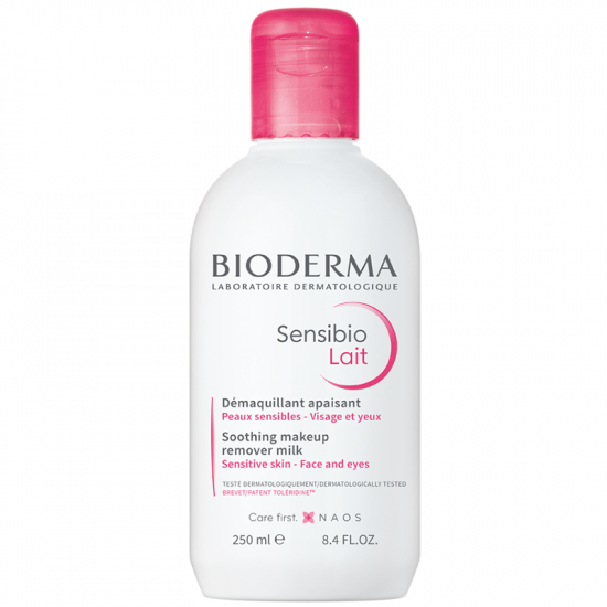 Lapte demachiant Sensibio, 250 ml, Bioderma