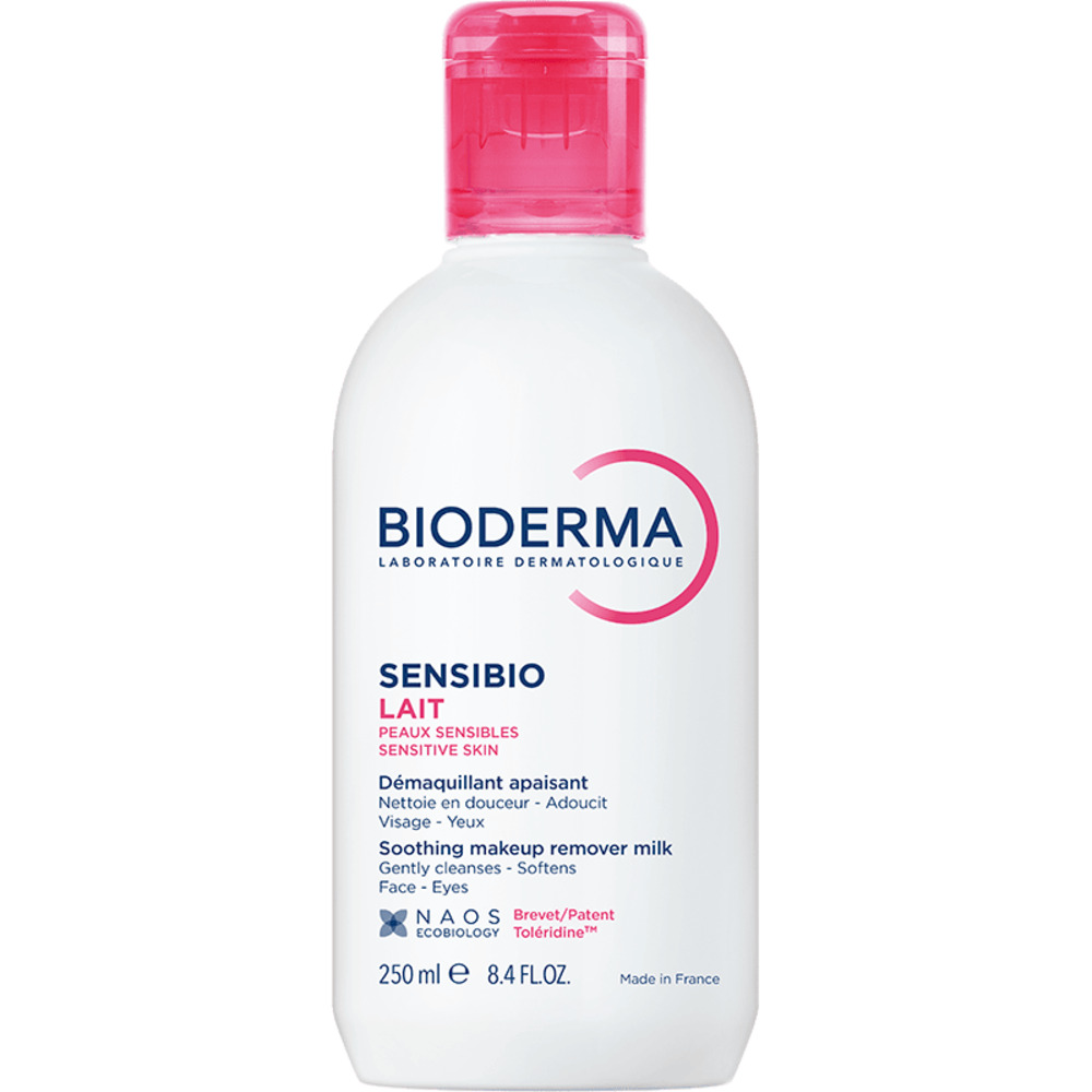 Lapte demachiant Sensibio, 250 ml, Bioderma
