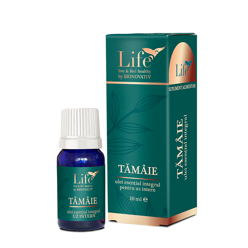 Ulei esential integral de tamaie Life, 10 ml, Bionovativ