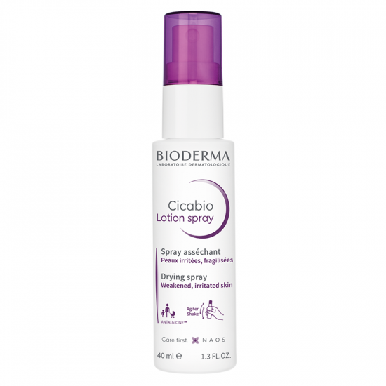 Lotiune reparatoare spray Cicabio, 40 ml, Bioderma