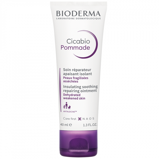 Unguent calmant si reparator Cicabio Pommade, 40 ml, Bioderma