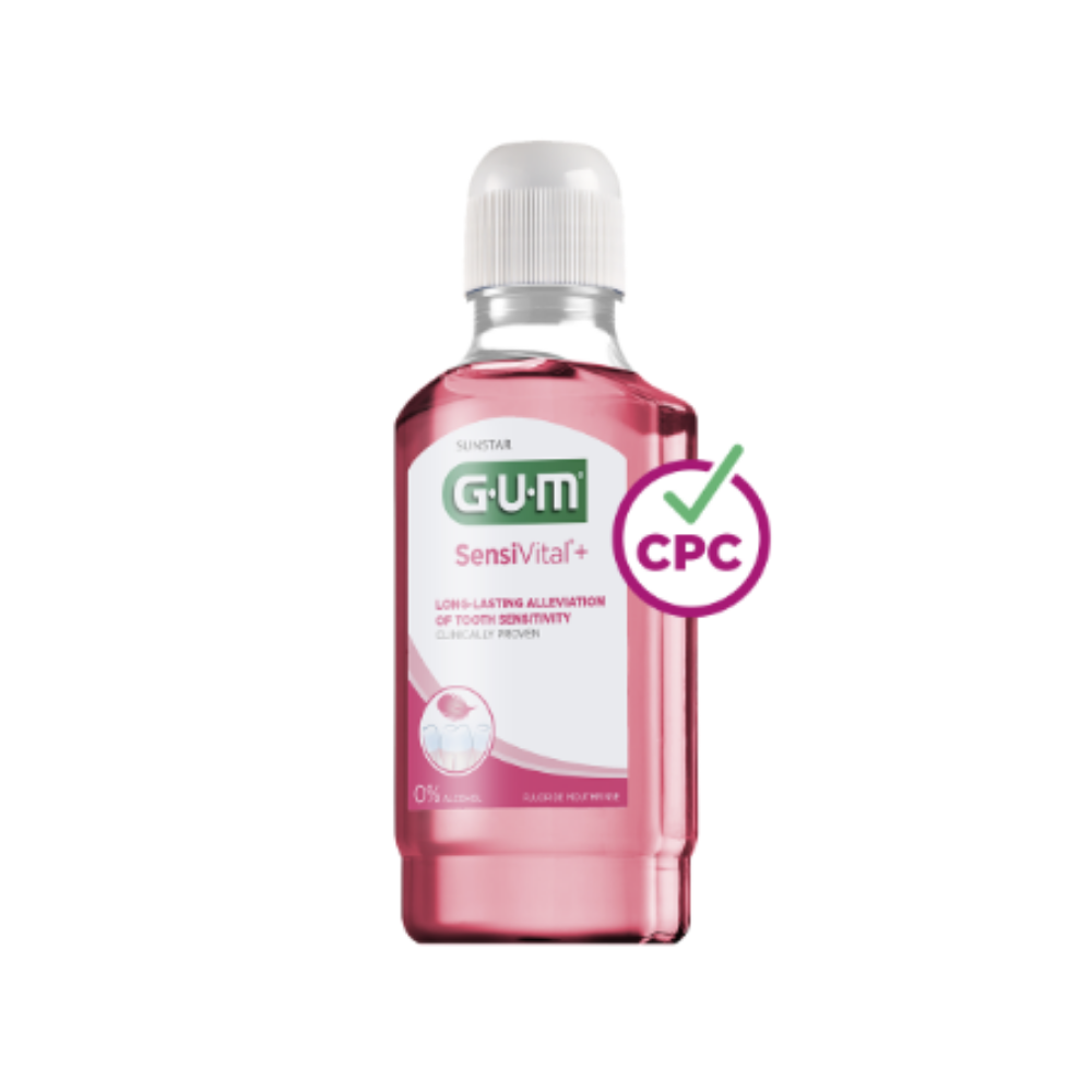 Apa de gura SensiVital, 300 ml, Sunstar Gum