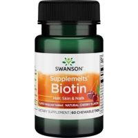 Biotina, 5000mg, 60 tablete, Swanson