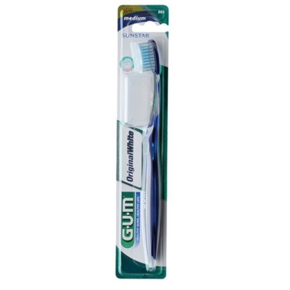 Periuta de dinti Medium Original White, Sunstar Gum