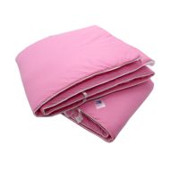 Set aparatori laterale pentru patut, 210 x 35 cm, Roz, Baltic Bebe