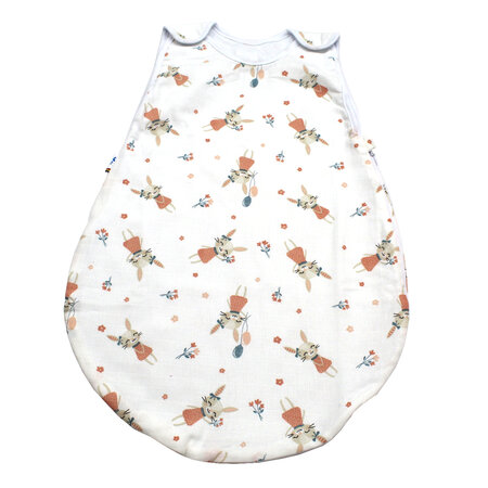 Sac de dormit muselina, Iepuras, 3-6 luni, Baltic Bebe 583724