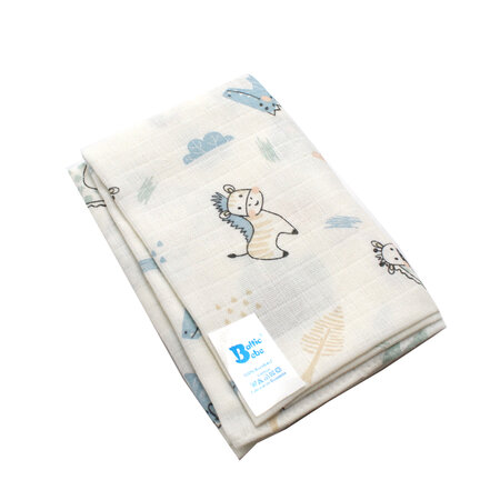 Scutec din muselina, Leu, 80x80 cm, Baltic Bebe 565162