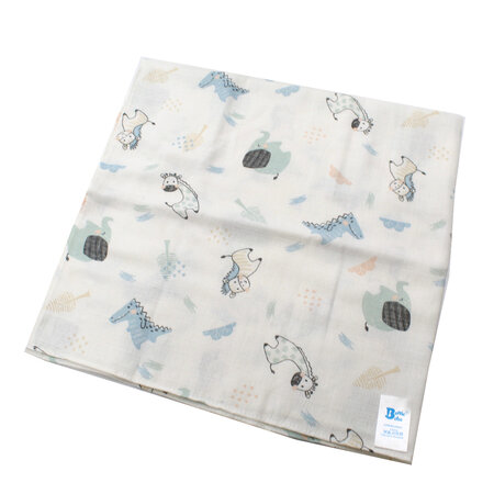 Scutec din muselina, Leu, 80x80 cm, Baltic Bebe 565161