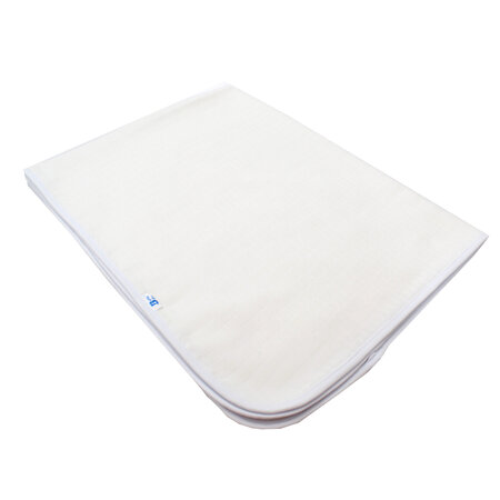 Paturica dubla muselina, 80x100 cm, Alb, Baltic Bebe 486151