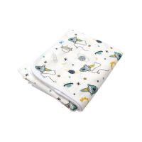 Paturica dubla muselina, 80x100 cm, Planete, Baltic Bebe