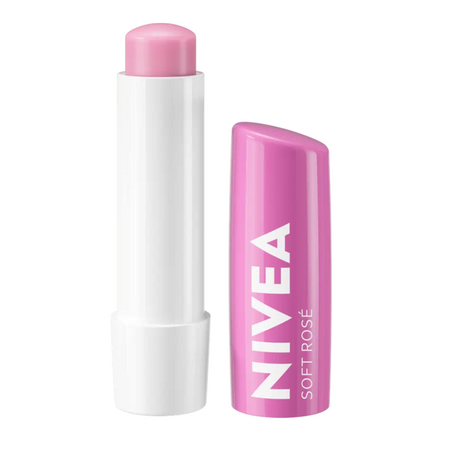 Balsam de buze Soft Rose, 4.8 g, Nivea 665191