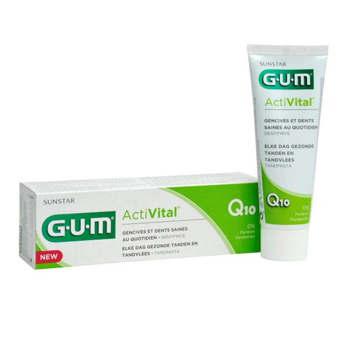 Pasta de dinti Actival, 75 ml, Sunstar Gum