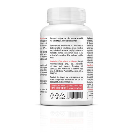 Glucosamine Chondroitin Hyaluronic Acid, 60 capsule, Zenyth 772658
