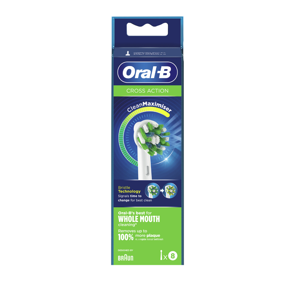 Set 8 rezerve pentru periuta de dinti electrica Cross Action, Oral B