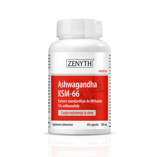 Ashwaganda KSM-66, 30 capsule, Zeynth