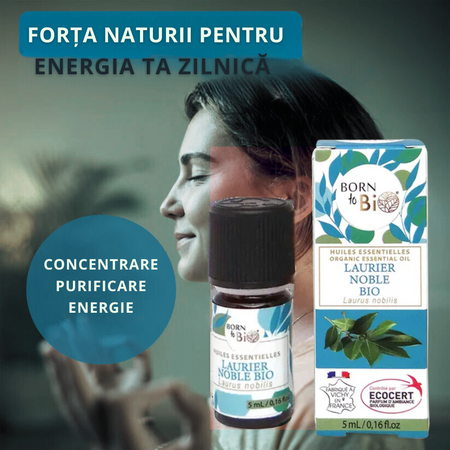 Ulei esential de dafin Nobil Bio, 5 ml, Born to Bio 673735