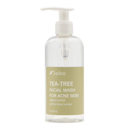 Sapun lichid facial cu Tea-Tree pentru ten gras si mixt