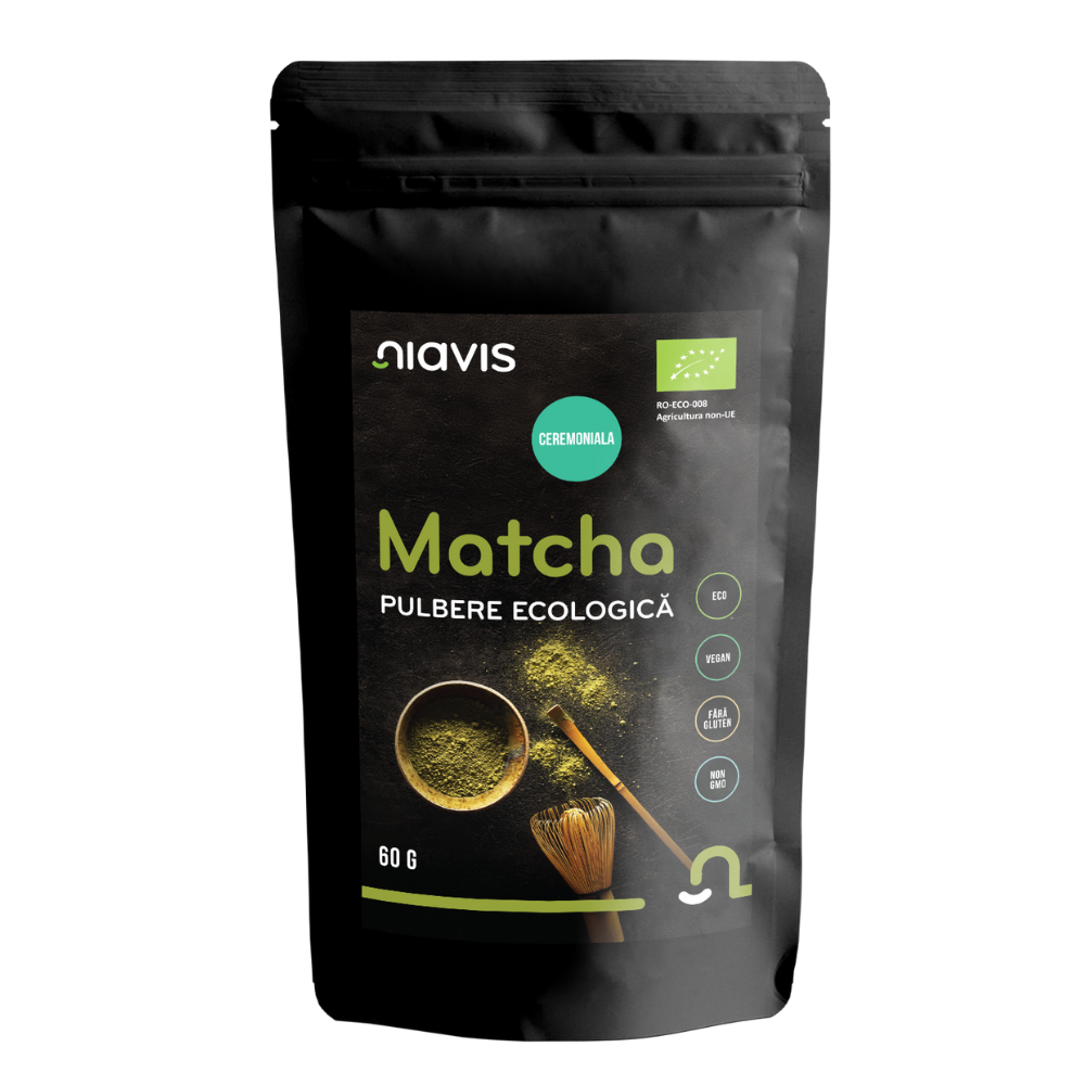 Matcha pulbere Bio, 60 g, Niavis Bio