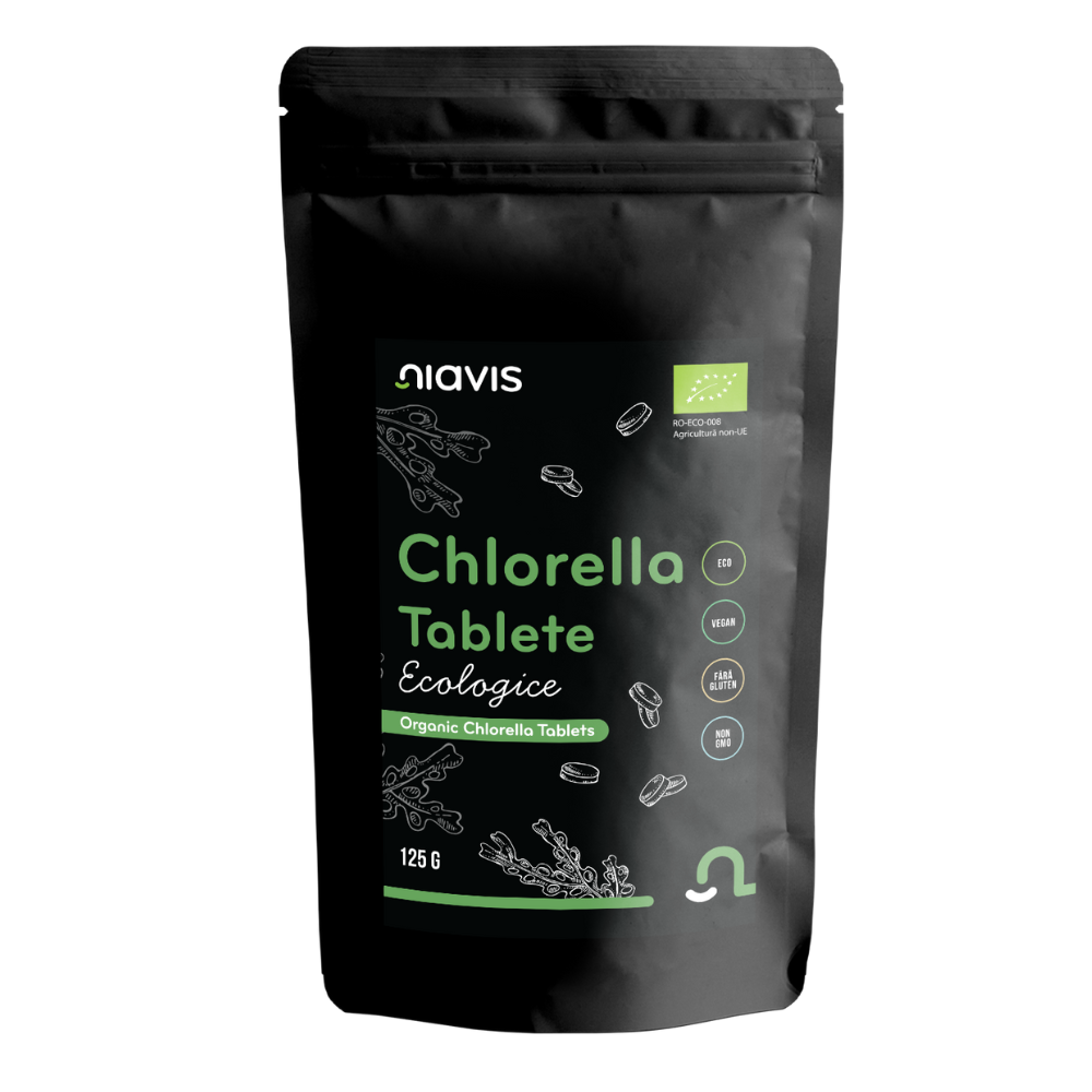 Chlorella tablete Bio, 125g, Niavis Bio